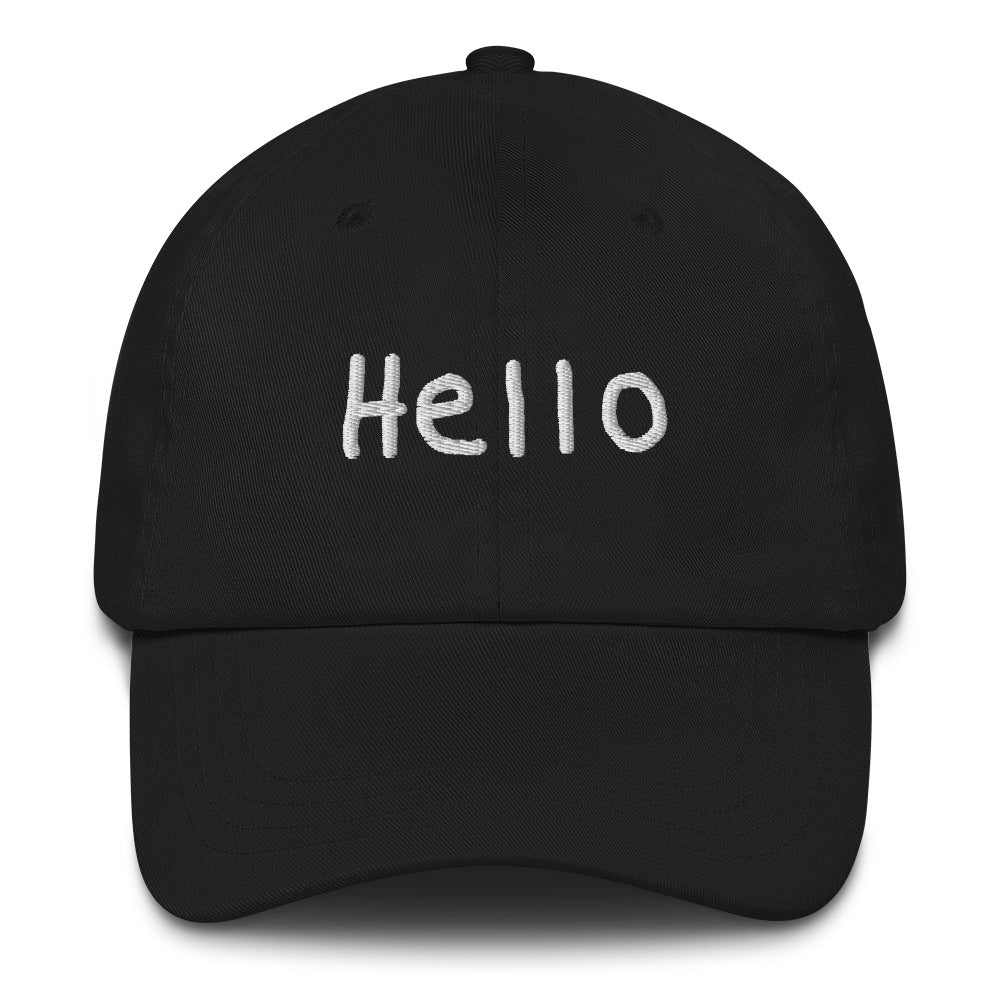 Hello hat (White)