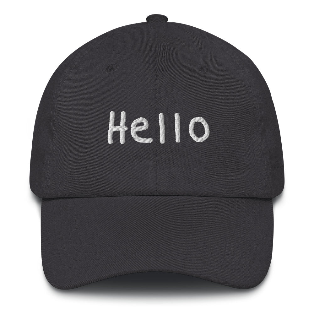 Hello hat (White)