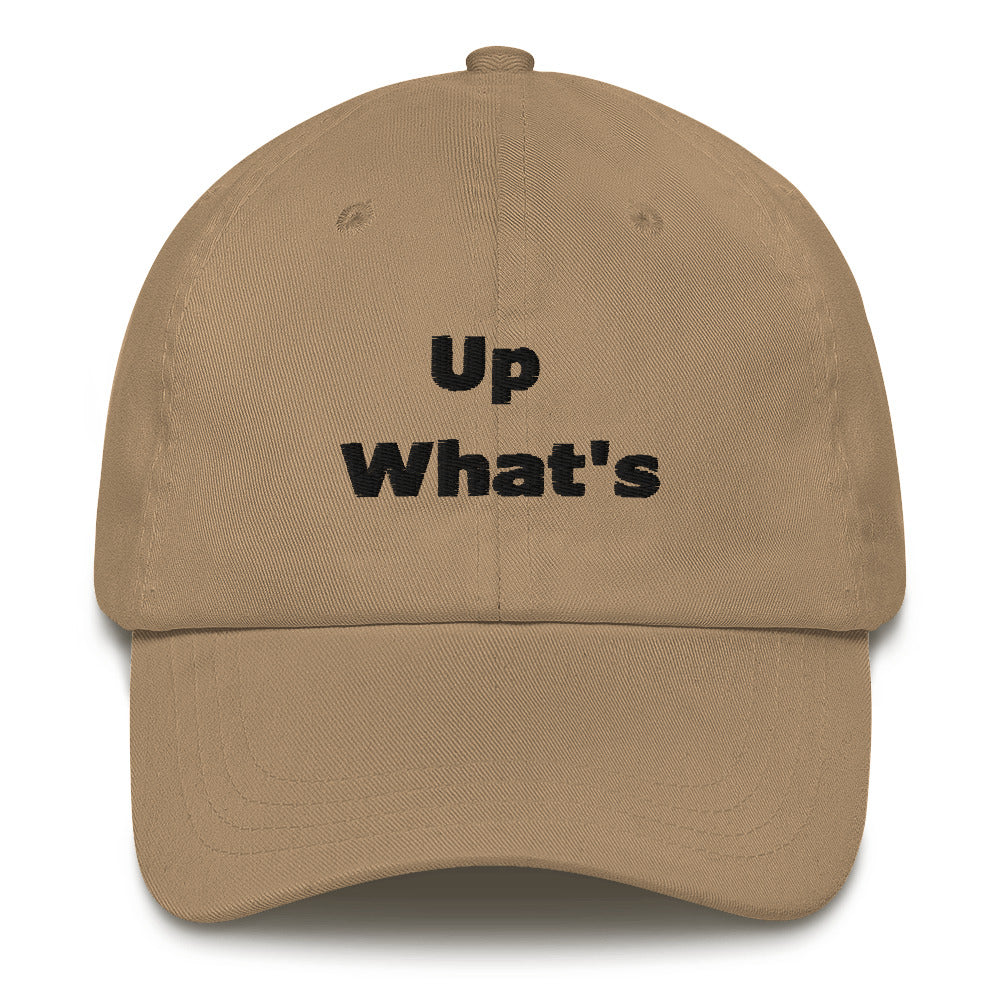 What's up hat (Black)