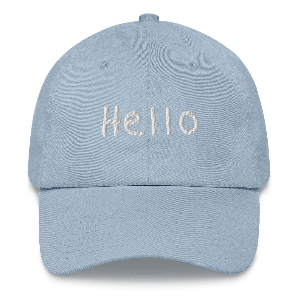 Hello hat (White)