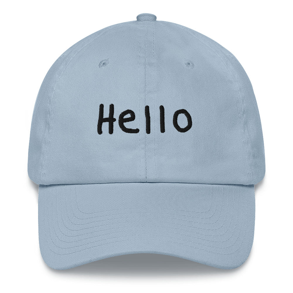 Hello hat (Black)