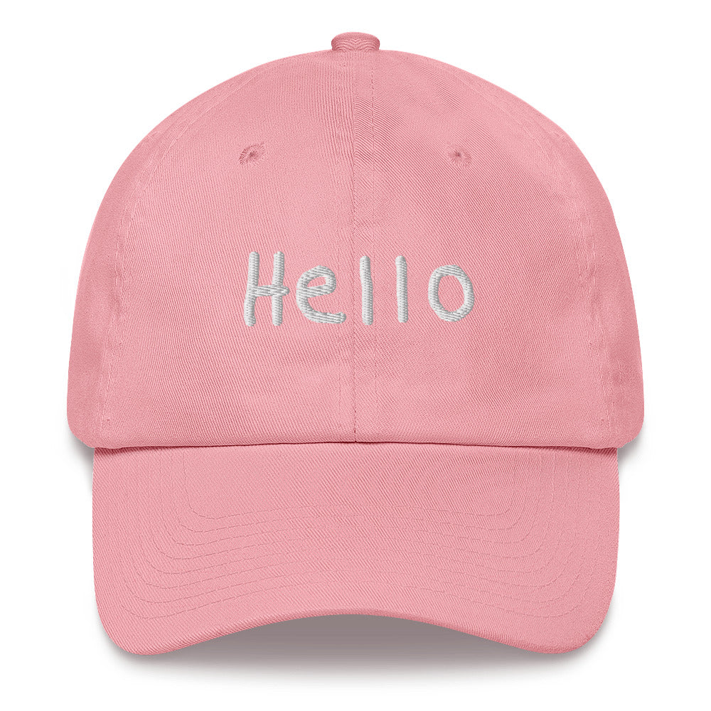 Hello hat (White)